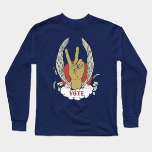 V is for Vote Long Sleeve T-Shirt